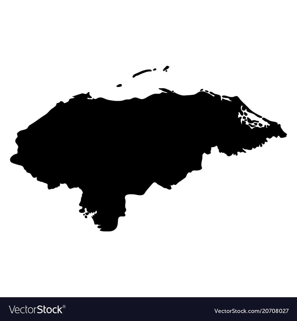 peta Honduras peta vektor