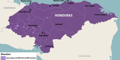 Peta Honduras zika