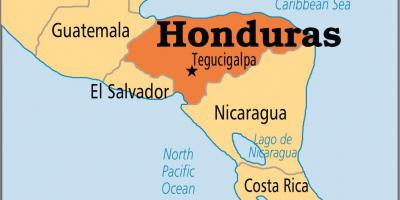 Honduras modal peta